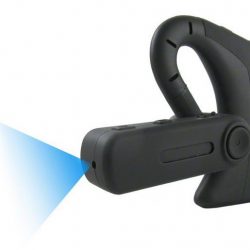 Bluetooth Earpiece Spy Camera