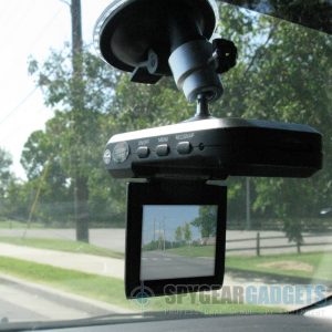 High Resolution Car Dash Camera Recorder w/ Flip Down Screen