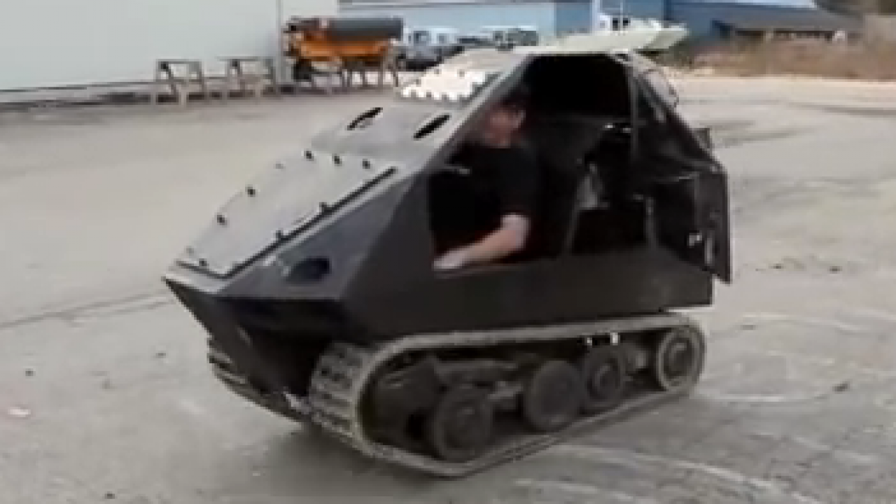 Badger: World's Smallest Tank? - Spy Goodies