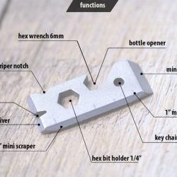 Pinch: Titanium Multi-Tool w/ 11 Functions