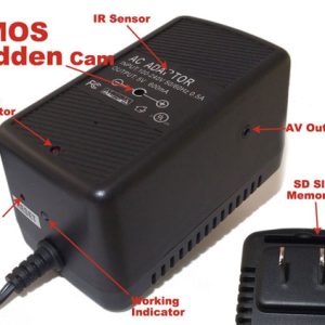 Evertech AC Power Adapter Hides a HD Camera