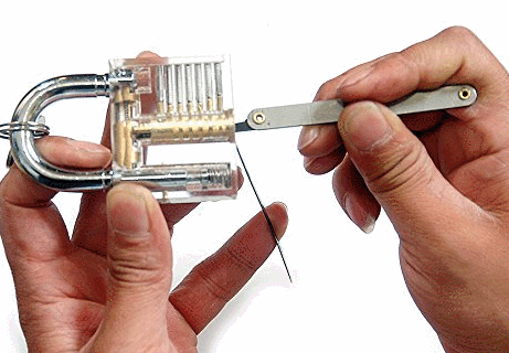 cutaway lock