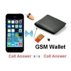 Spy GSM Wallet for Covert Audio Communication