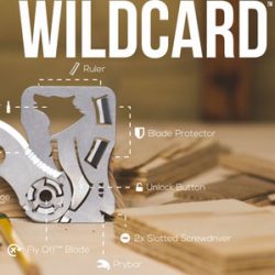WildCard: Knife Multitool for Outdoors