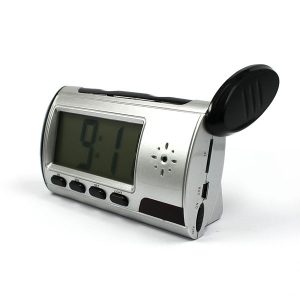 Portable Hidden Alarm Clock Camera