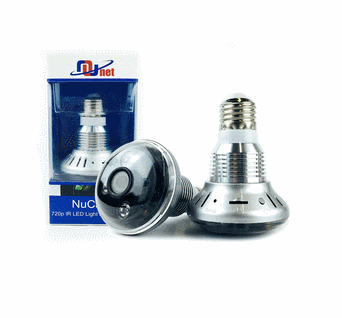 NuCam 720p Light Bulb Hidden Camera