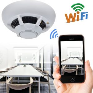Spy IP Camera Smoke Detector [WiFi]