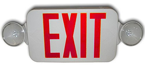 Exit Sign Emergency Light with Hidden Camera