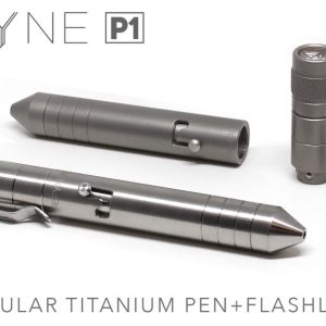 REFYNE P1: Modular Titanium EDC Pen & Flashlight