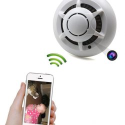 TANGMI Motion Detection Spy Camera Smoke Detector
