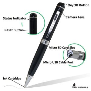 SpyCrushers Spy Pen Camera
