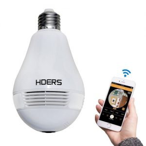 HDERS LED Bulb Security Camera