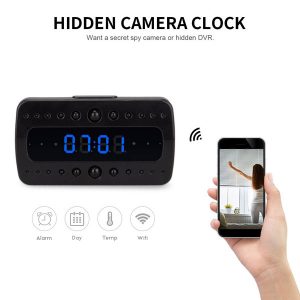 FREDI HD WiFi Hidden Camera Alarm Clock