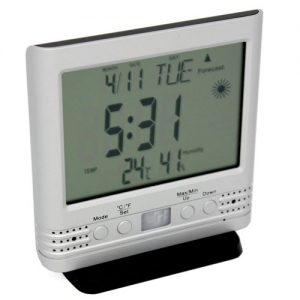 Weather Clock Cam HD with Motion Detection
