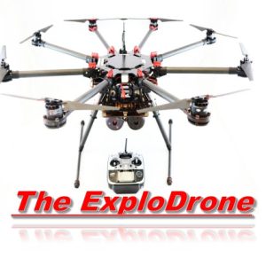 ExploDrone Drone IED Simulator
