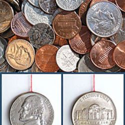 Shomer-Tec Covert Escape Nickel Coin Compass
