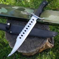 17″ Tactical Hunting Rambo Knife