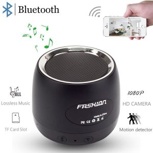 Bluetooth Speaker with Hidden Camera