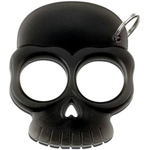Glow-in-the-Dark Skull Keychain Weapon