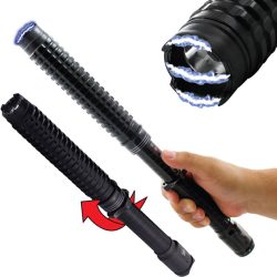 Streetwise Expandable LED Stun Gun Baton