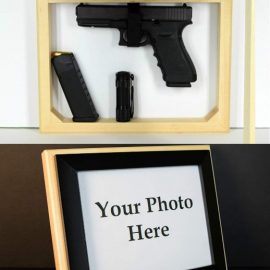 Photo Frame Hidden Gun Storage Case