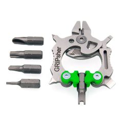 GRIPsher: EDC Keychain Multitool