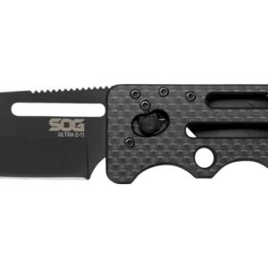 SOG Ultra C-Ti Blackout Folding Knife