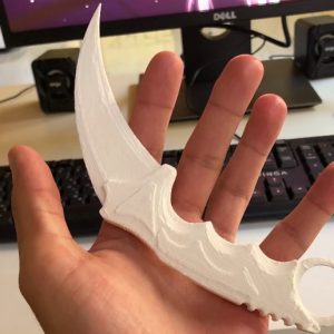 3D Printed Karambit Knife