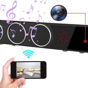 Bluetooth Speaker Hidden Camera with Motion Detection