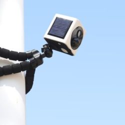 EyeCube Solar Powered Security Camera