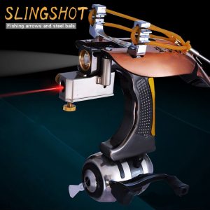 Fishing Slingshot with Laser for Outdoor Action