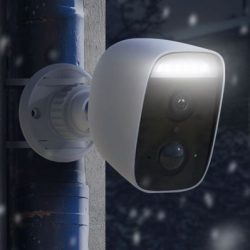 mydlink Full HD Outdoor WiFi Spotlight Camera with Smart Home Hub