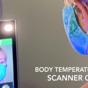 TMT2WM Wall-Mounted Body Temperature Scanner Camera