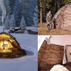 Russian-Bear Hot Tent with Stove Jack