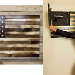 Concealment Flag with Magnetic Safety Lock