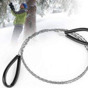 Rehomy Pocket Steel Wire Saw for Hunters, Hikers