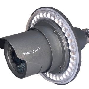 Zeus CCTV WiFi Floodlight Bulb Camera with Night Vision
