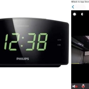 ZEUS Alarm Clock Spy Camera with WiFi