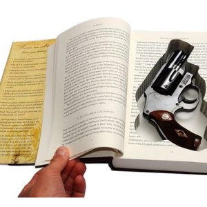 Smith and Wesson Revolver Book Safe