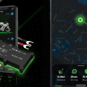 SIZZAPP Smart Motorcycle Security System