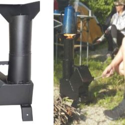 Bullet Proof Rocket Stove & Tent Heater