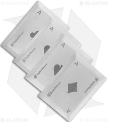 Smith & Wesson Bullseye Stainless Steel Throwing Cards