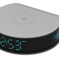 LIZVIE WiFi Nanny Cam Alarm Clock with Night Vision