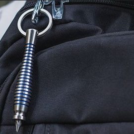 Titanium Self Defense Keychain