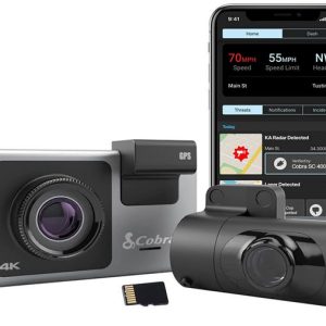 Cobra Smart Dash Cam (SC 400D) with Alexa