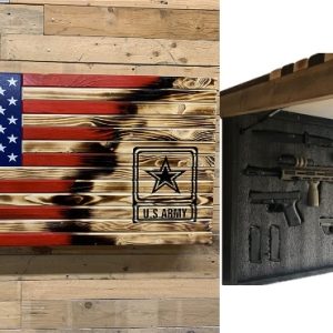 Army Torn Away Concealment Flag