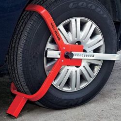 Wheel Club Immobilizer Prevents Theft