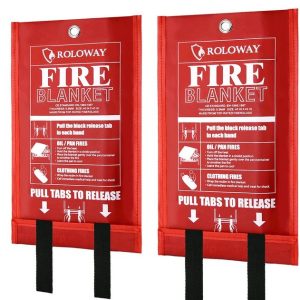 ROLOWAY Fire Blanket for Home Emergencies
