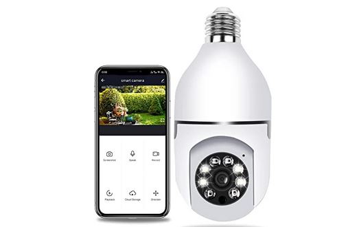 Sunxa WiFi Bulb Security Camera - Spy Goodies