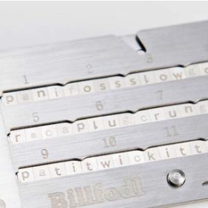 Billfodl Steel Bitcoin Wallet